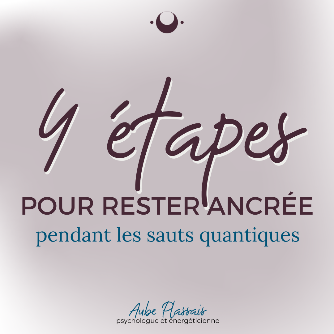 Ancrage durant les sauts quantiques